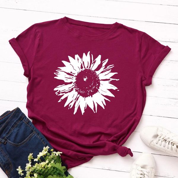 women's t-shirt sunflower flower plants graphic t shirts for women cotton short sleeve tee female shirt summer casual print clothes gi, White
women's t-shirt sunflower flower plants graphic t shirts for women cotton short sleeve tee female shirt summer casual print clothes gi, White