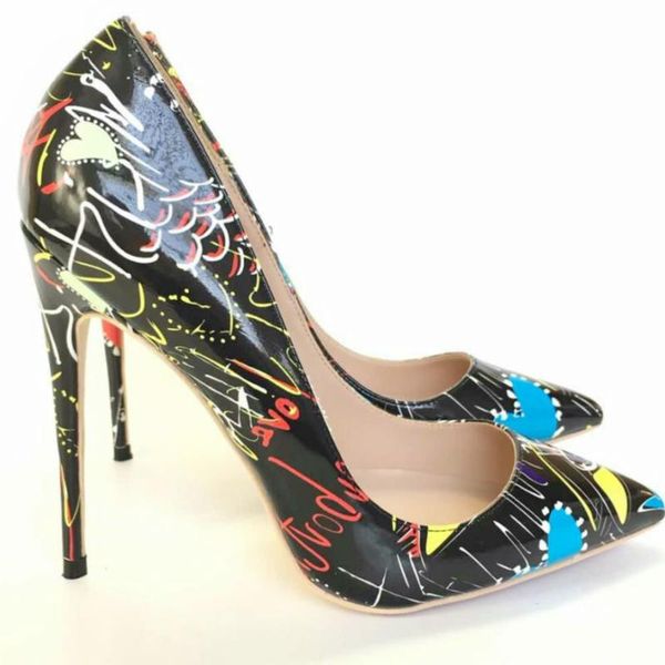 dress shoes keshangjia women pumps elegant hand printing pointed toe thin heels plus size 35-44 woman, Black
dress shoes keshangjia women pumps elegant hand printing pointed toe thin heels plus size 35-44 woman, Black
