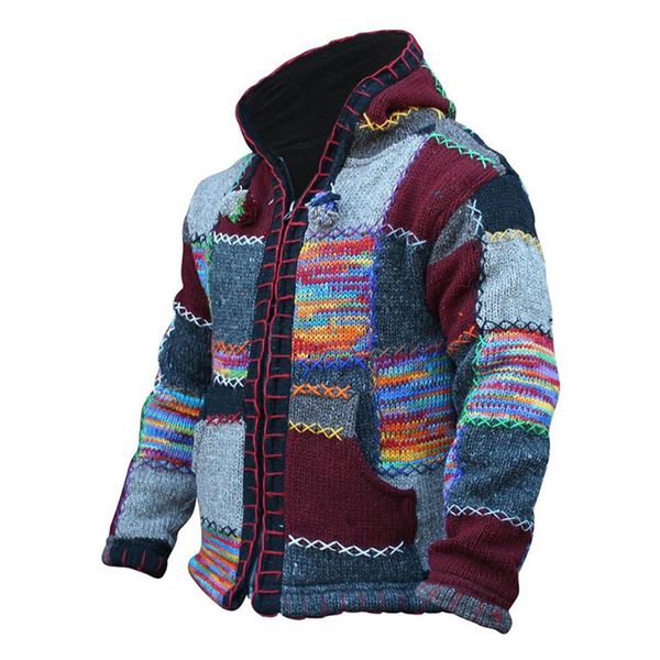 cardigan sweater simple hooded pockets men cardigan skin-friendly knitted cardigan, White;black
cardigan sweater simple hooded pockets men cardigan skin-friendly knitted cardigan, White;black