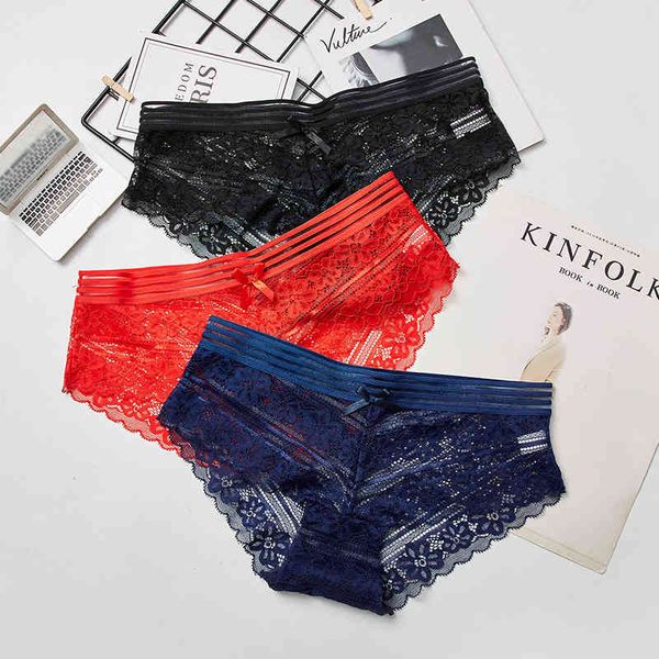 underwear panties lace pattern g strings lingerie low waist hollow transparent cotton crotch quick drying traceless women's briefs, Black;white
underwear panties lace pattern g strings lingerie low waist hollow transparent cotton crotch quick drying traceless women's briefs, Black;white