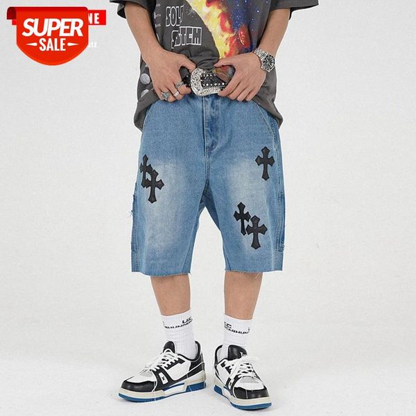 tkpa american hip hop west coast cross camouflage washed denim shorts men's loose flowing five-point pants #2i5x, Blue
tkpa american hip hop west coast cross camouflage washed denim shorts men's loose flowing five-point pants #2i5x, Blue