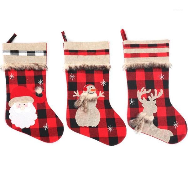 christmas decorations gift holders old man snowman sock burlap red black plaid elk socks bag est
christmas decorations gift holders old man snowman sock burlap red black plaid elk socks bag est