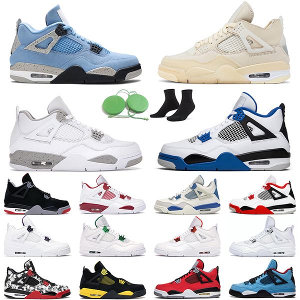 4 motorsports men women basketball shoes 4s university blue black cat white oreo pure money sail outdoor mens trainer
4 motorsports men women basketball shoes 4s university blue black cat white oreo pure money sail outdoor mens trainer