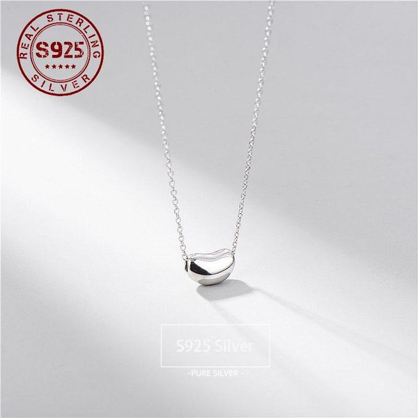 chains real 925 sterling silver necklace for women elegant peas pendants bride wedding jewelry accessories
chains real 925 sterling silver necklace for women elegant peas pendants bride wedding jewelry accessories