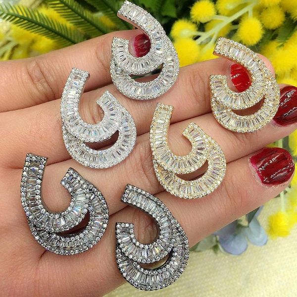 dangle & chandelier soramoore elegant curved design full micro cubic zirconia cz engagement wedding party nightclub statment earring high qu, Silver
dangle & chandelier soramoore elegant curved design full micro cubic zirconia cz engagement wedding party nightclub statment earring high qu, Silver