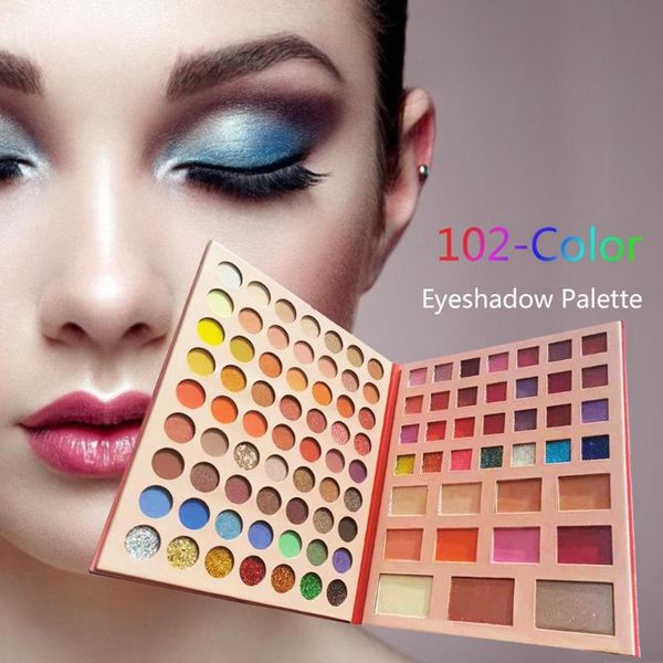 eye shadow professional matte eyeshadow pallete 102 color shimmer glitter pigmented makeup waterproof cosmetic
eye shadow professional matte eyeshadow pallete 102 color shimmer glitter pigmented makeup waterproof cosmetic