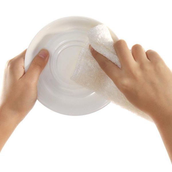towel 6pcs 20x25cm white dish cloth solid color kitchen cleaning thick rag absorbent scouring pads
towel 6pcs 20x25cm white dish cloth solid color kitchen cleaning thick rag absorbent scouring pads