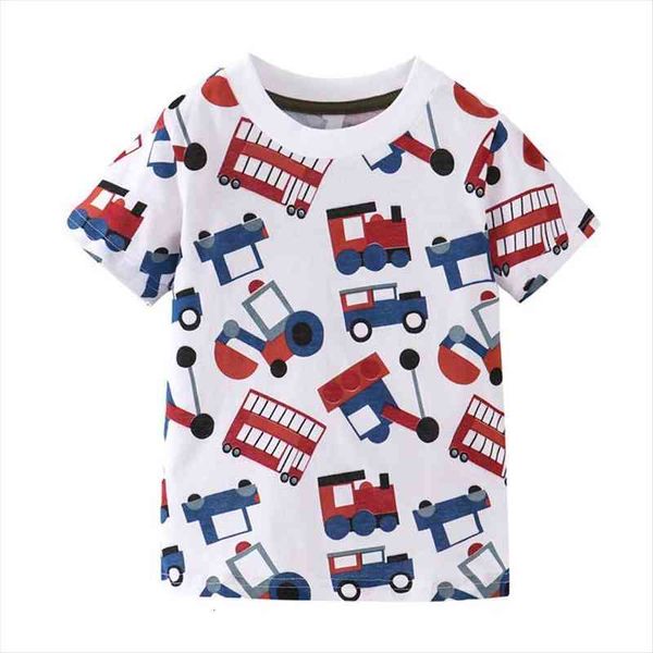 jumping meters baby boys clothes cotton t shirts with cars tractor print short sleeve children tees summer boys girl shirt, Blue
jumping meters baby boys clothes cotton t shirts with cars tractor print short sleeve children tees summer boys girl shirt, Blue