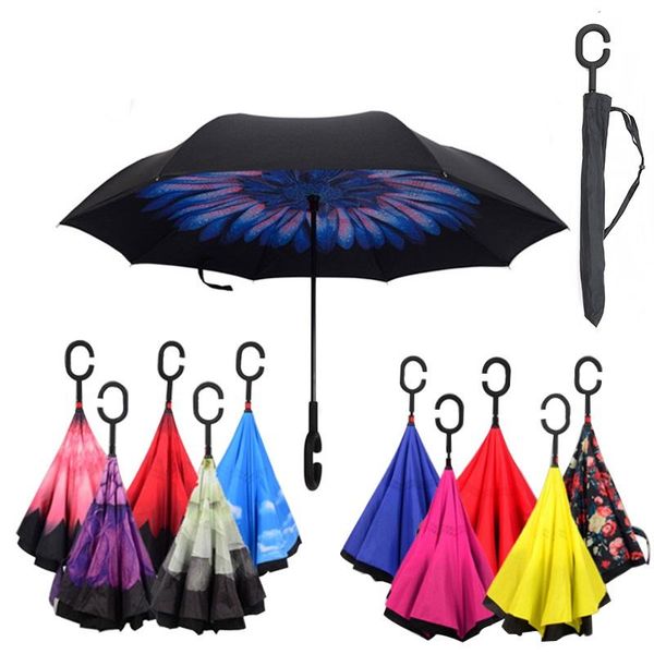 umbrellas reverse umbrella non-automatic unbrellas for woman rain gear reversible uv protection windproof rainproof long-handle
umbrellas reverse umbrella non-automatic unbrellas for woman rain gear reversible uv protection windproof rainproof long-handle