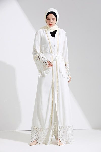 casual dresses wepbel lace pearl tuekish robe women muslim dress white abaya ramadan marocain kaftan splicing dubai middle east caftan kimon, Black;gray
casual dresses wepbel lace pearl tuekish robe women muslim dress white abaya ramadan marocain kaftan splicing dubai middle east caftan kimon, Black;gray