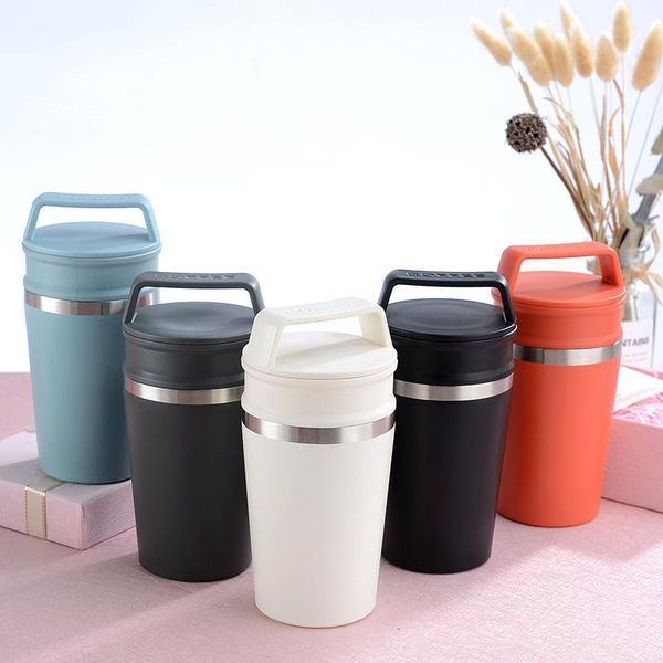 portable coffee cup creative stainless steel mug double cover outdoor sports men and women couple water bottles
portable coffee cup creative stainless steel mug double cover outdoor sports men and women couple water bottles