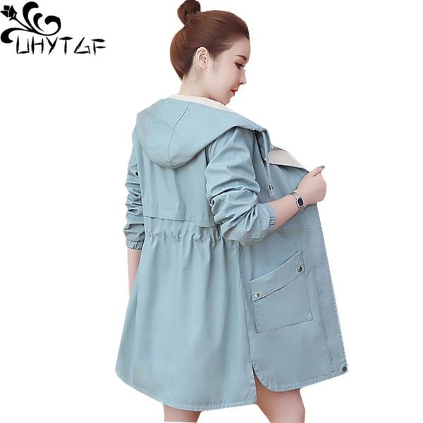 women's trench coats uhytgf genuine windbreaker female fashion student spring autumn coat women hooded slim casual plus size long 403, Tan;black
women's trench coats uhytgf genuine windbreaker female fashion student spring autumn coat women hooded slim casual plus size long 403, Tan;black