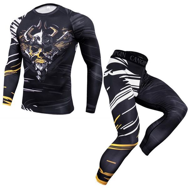 men's tracksuits men fitness sports training suit running set jogging thermo compression clothing outdoor quick-drying, Gray
men's tracksuits men fitness sports training suit running set jogging thermo compression clothing outdoor quick-drying, Gray