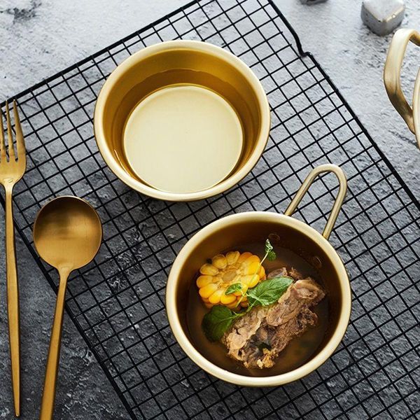 gold aluminum bowl with handle salad cutter noodle rice 300ml breakfast dinnerware tableware noodles korean soup dish bowls
gold aluminum bowl with handle salad cutter noodle rice 300ml breakfast dinnerware tableware noodles korean soup dish bowls
