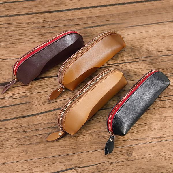 pencil bags real leather case school bag convenient pen student multifunctional storage box office supplies gifts
pencil bags real leather case school bag convenient pen student multifunctional storage box office supplies gifts