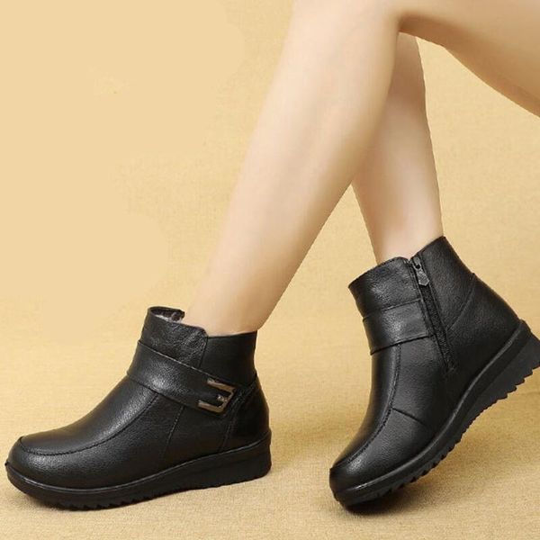 boots natural wool woman shoes leather genuine winter boot warmest snow femme black ankle nonslip mother
boots natural wool woman shoes leather genuine winter boot warmest snow femme black ankle nonslip mother