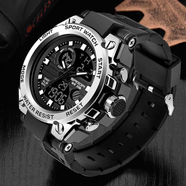 waterproof digital watch men sport es electronic led brand male wrist for clock military army wristwatch hours 210728, Slivery;brown
waterproof digital watch men sport es electronic led brand male wrist for clock military army wristwatch hours 210728, Slivery;brown