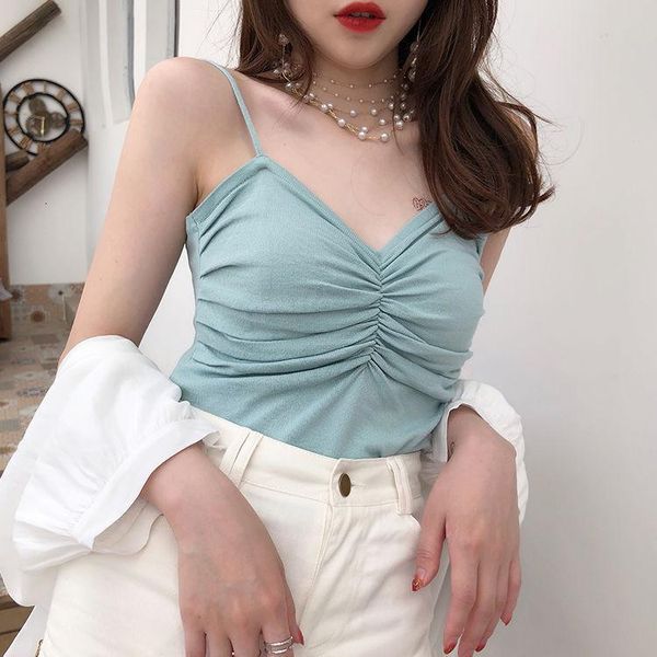 tanks fashion women harajuku crop solid knitted summer camis casual beach tank sleeveless vest avocado green top, White
tanks fashion women harajuku crop solid knitted summer camis casual beach tank sleeveless vest avocado green top, White