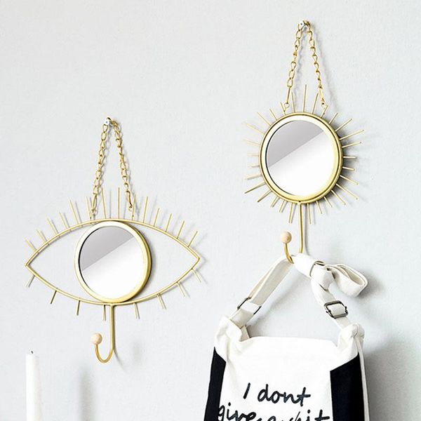 mirrors cloakroom decoration mirror with hook home hanging ornements nordic modern artware wedding crafts
mirrors cloakroom decoration mirror with hook home hanging ornements nordic modern artware wedding crafts