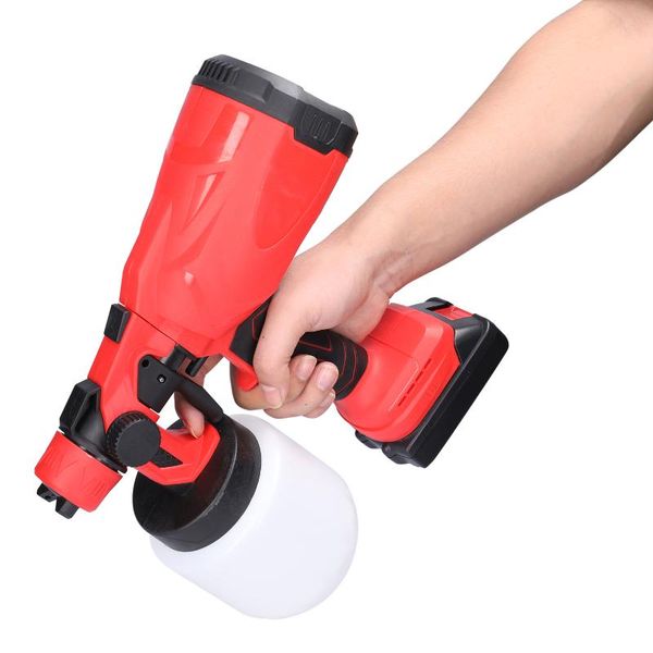professional spray guns cordless paint sprayer brushless detachable high pressure electric spraying machine with 800ml canister for furnitur
professional spray guns cordless paint sprayer brushless detachable high pressure electric spraying machine with 800ml canister for furnitur