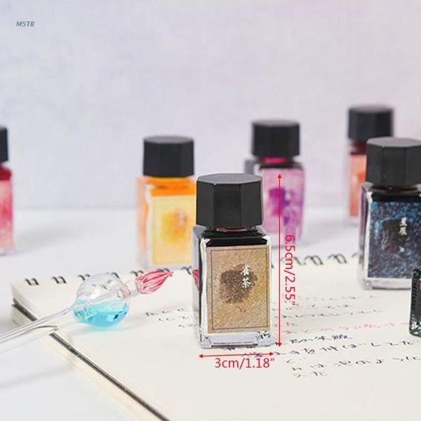 glass bottled smooth writing fountain pen non-carbon ink for refilling inks stationery school office supply m5tb refills, Black;red
glass bottled smooth writing fountain pen non-carbon ink for refilling inks stationery school office supply m5tb refills, Black;red