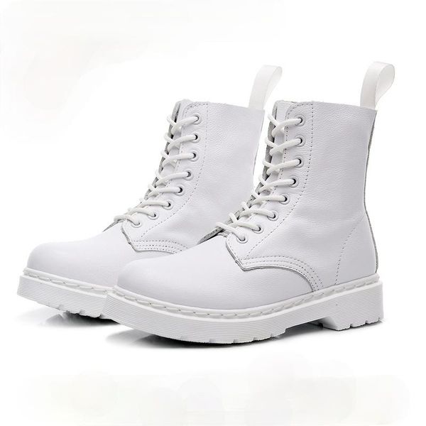 white lychee pattern boots women's size round head leisure british couple short leather boot for men women, Black
white lychee pattern boots women's size round head leisure british couple short leather boot for men women, Black