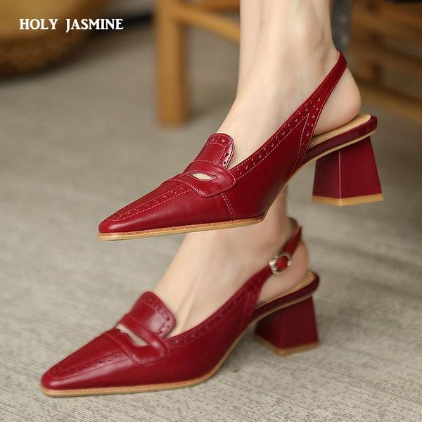 women sandals genuine leather back strap high heels pumps for summer est dancing casual shoes woman 2021 dress, Black
women sandals genuine leather back strap high heels pumps for summer est dancing casual shoes woman 2021 dress, Black