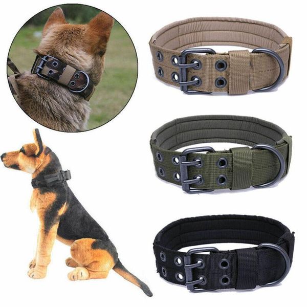 1pcs military tactical adjustable dog training collar nylon leash metalbuckle collars m-xl & leashes
1pcs military tactical adjustable dog training collar nylon leash metalbuckle collars m-xl & leashes