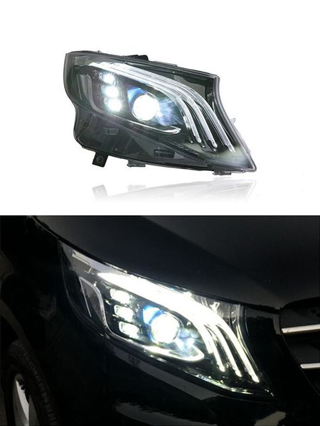 car led head lights for benz vito head lamp drl turn signal brake fog light v260 angel eye projector lens
car led head lights for benz vito head lamp drl turn signal brake fog light v260 angel eye projector lens