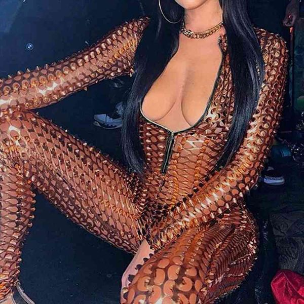 spring nightclub party womens jumpsuits hollow out long sleeve perspective o neck front zipper bodycon rompers full pants, Black;white
spring nightclub party womens jumpsuits hollow out long sleeve perspective o neck front zipper bodycon rompers full pants, Black;white