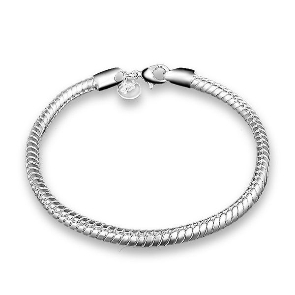 1pcs fashion women's pretty 3mm silver snake chain bangle bracelet holiday gifts, Golden;silver
1pcs fashion women's pretty 3mm silver snake chain bangle bracelet holiday gifts, Golden;silver