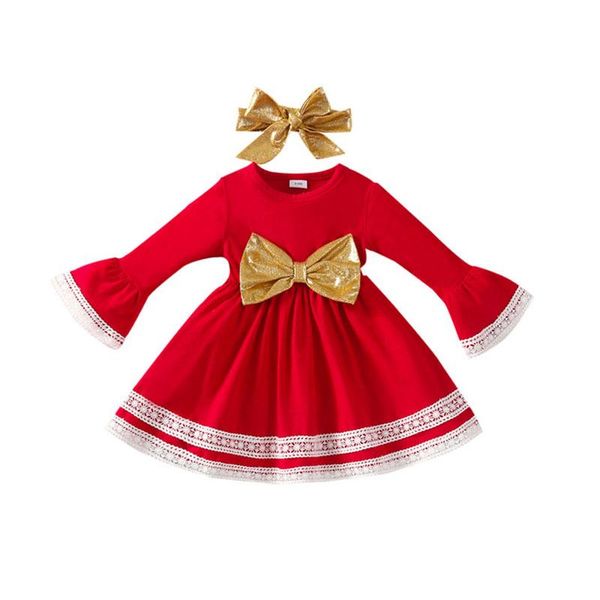 girl's dresses 2022 year for baby girl kids winter infant born elegant dress and sequins bow headband christmas set cloth outfit, Red;yellow
girl's dresses 2022 year for baby girl kids winter infant born elegant dress and sequins bow headband christmas set cloth outfit, Red;yellow
