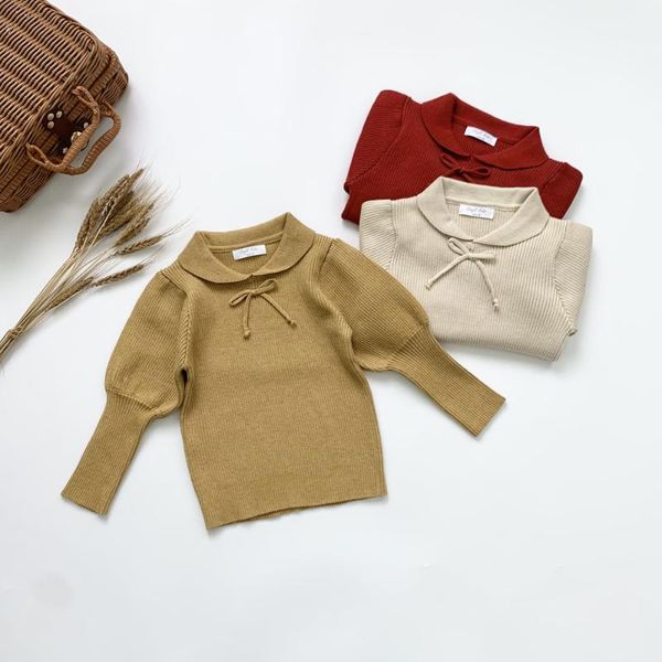 pullover baby girls sweaters 2021 autumn winter toddler kids knitted pullovers korean style warm petal collar knitwear, Blue
pullover baby girls sweaters 2021 autumn winter toddler kids knitted pullovers korean style warm petal collar knitwear, Blue