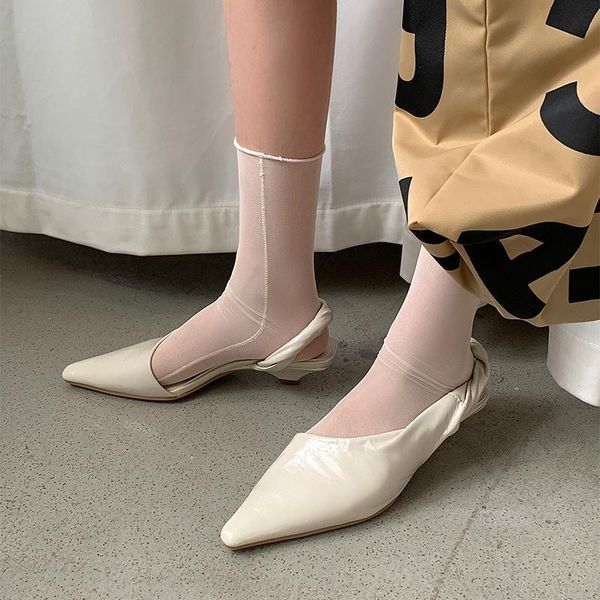 sandals women summer shoes fashion elegant pointed toe cat heel asakuchi ladies sandalias, Black
sandals women summer shoes fashion elegant pointed toe cat heel asakuchi ladies sandalias, Black