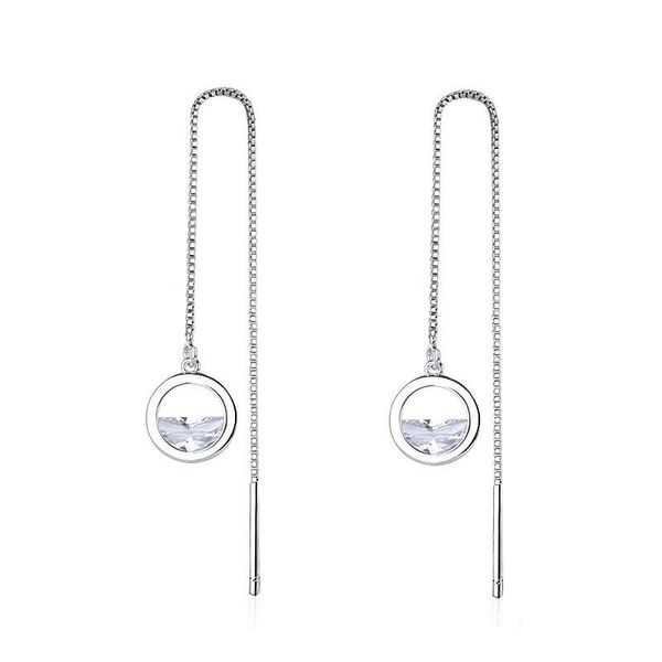 stud 3 style 925 sterling silver crystal long earrings round chain women korean fashion jewelry femme 2021, Golden;silver
stud 3 style 925 sterling silver crystal long earrings round chain women korean fashion jewelry femme 2021, Golden;silver