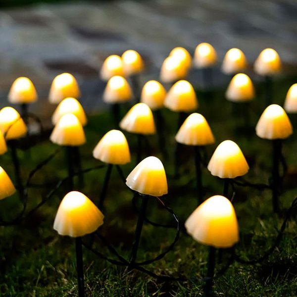 solar lamps garden decorative lamp led string light waterproof mushroom lights garland patio decor outdoor festival
solar lamps garden decorative lamp led string light waterproof mushroom lights garland patio decor outdoor festival