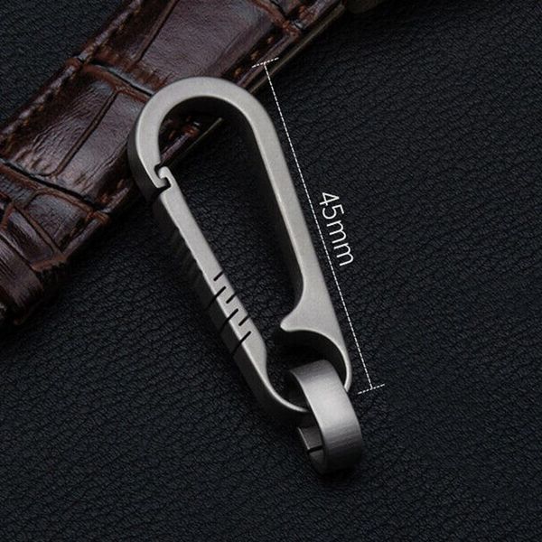 cords, slings and webbing 1*keychain men\\'s titanium alloy keychains car key waist keychain pendant hanging 55mm tc4 backpack buckle
cords, slings and webbing 1*keychain men\\'s titanium alloy keychains car key waist keychain pendant hanging 55mm tc4 backpack buckle