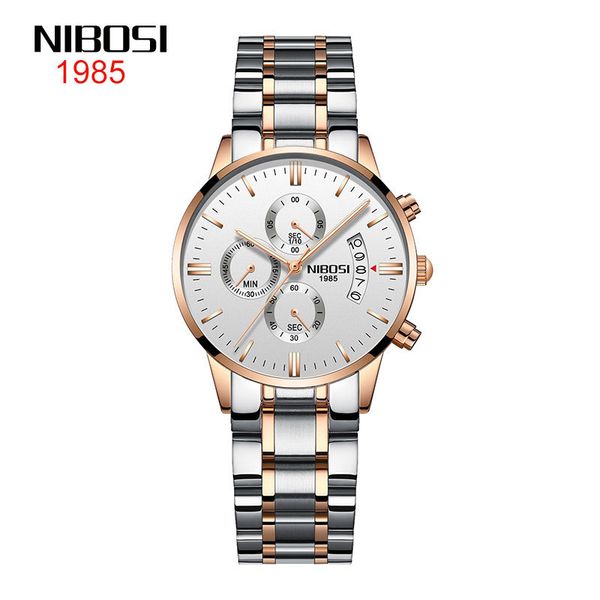 nibosi watches 2309 mens watches 43mm gold solid stainless steel band ipg chrono watch waterproof quartz clock wristwatches relogio masculin, Slivery;brown
nibosi watches 2309 mens watches 43mm gold solid stainless steel band ipg chrono watch waterproof quartz clock wristwatches relogio masculin, Slivery;brown