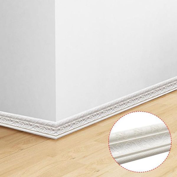 wall stickers 2.3m 3d waterproof skirting border sticker corner line edge strip waist tiles decor
wall stickers 2.3m 3d waterproof skirting border sticker corner line edge strip waist tiles decor