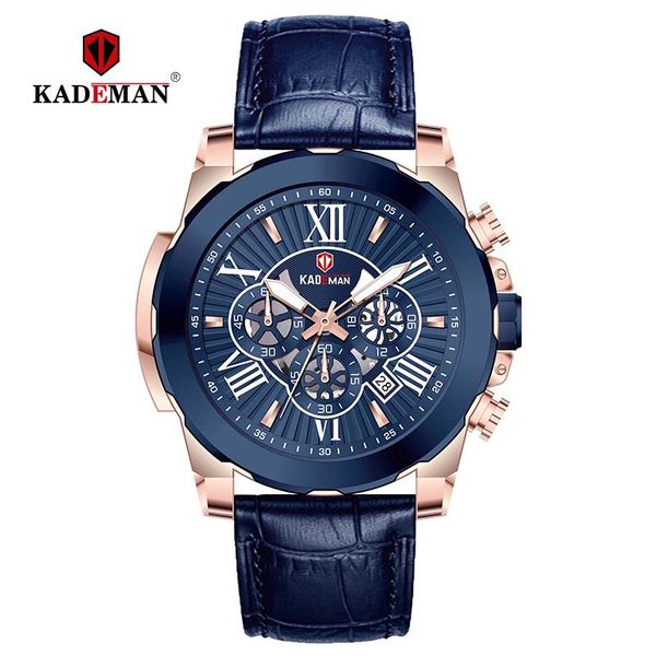 wristwatches kademan luxury business mens watches fashion quartz brand automatic date waterproof male leather wrist relogio masculino, Slivery;brown
wristwatches kademan luxury business mens watches fashion quartz brand automatic date waterproof male leather wrist relogio masculino, Slivery;brown