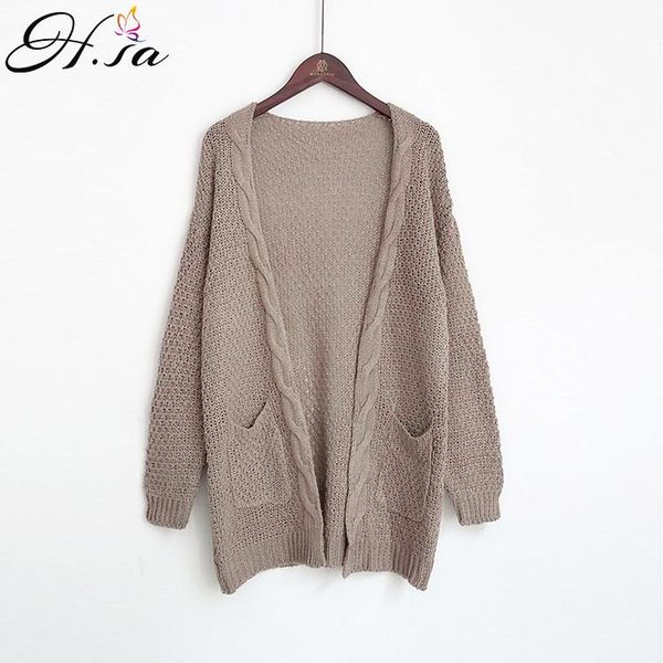 women's sweaters h.sa 2021 spring casual women sweater and cardigan twisted oversized long knit jacket pocket poncho coats femme, White;black
women's sweaters h.sa 2021 spring casual women sweater and cardigan twisted oversized long knit jacket pocket poncho coats femme, White;black
