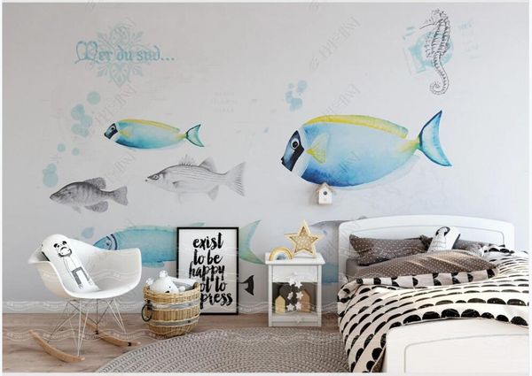 custom mural 3d po wallpaper hand-painted submarine fish children's room home decor in living for walls 3 d wallpapers
custom mural 3d po wallpaper hand-painted submarine fish children's room home decor in living for walls 3 d wallpapers