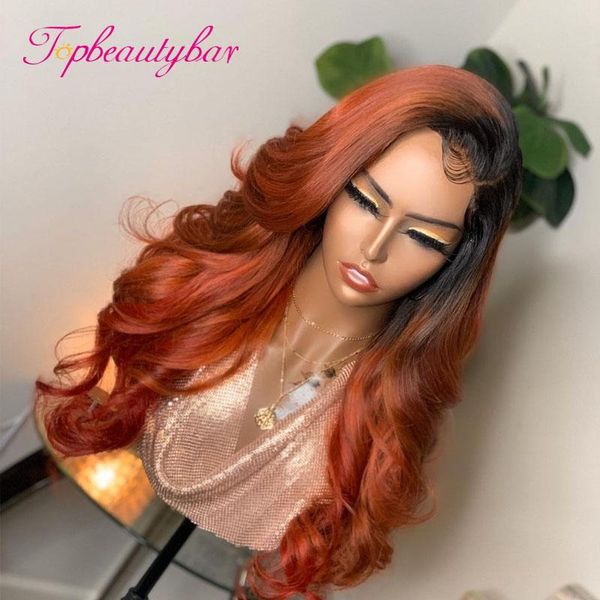 highlight colored brown lace front human hair wigs pre plucked 220% brazilian remy wavy frontal for women, Black;brown
highlight colored brown lace front human hair wigs pre plucked 220% brazilian remy wavy frontal for women, Black;brown