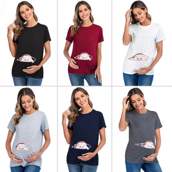 maternity & tees 2021 european and american style fashion dress round neck short sleeve cartoon printed t-shirt, White
maternity & tees 2021 european and american style fashion dress round neck short sleeve cartoon printed t-shirt, White