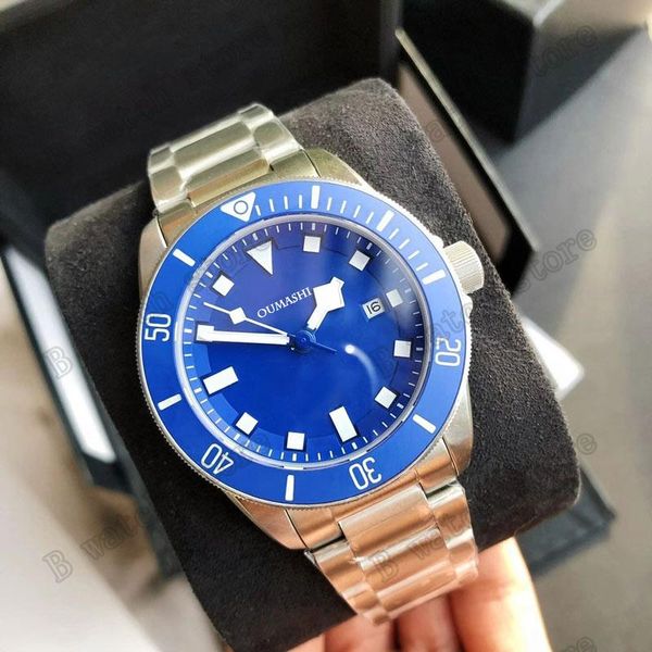wristwatches miyota 8215 movement 42mm men's automatic watch waterproof mechanical luminous frosted ceramic bezel super, Slivery;brown
wristwatches miyota 8215 movement 42mm men's automatic watch waterproof mechanical luminous frosted ceramic bezel super, Slivery;brown