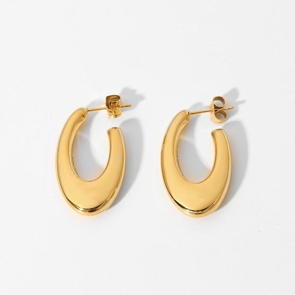 hoop & huggie trend 2021 marka statement 18k gold plated stainless steel jewelry geometric oval u-shape earrings for women, Golden;silver
hoop & huggie trend 2021 marka statement 18k gold plated stainless steel jewelry geometric oval u-shape earrings for women, Golden;silver