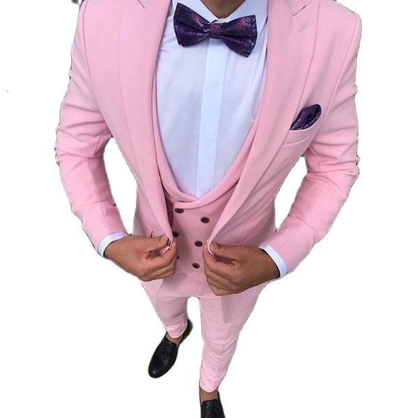 men's suits & blazers 3 piece pink men slim fit with double breasted waistcoat wedding tuxedo for evening prom male fashion costume y1i, White;black
men's suits & blazers 3 piece pink men slim fit with double breasted waistcoat wedding tuxedo for evening prom male fashion costume y1i, White;black