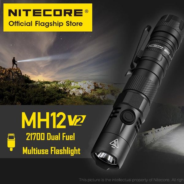 flashlights torches nitecore mh12 v2 strong light highlights 1200 lumen type-c direct charging tactical duty
flashlights torches nitecore mh12 v2 strong light highlights 1200 lumen type-c direct charging tactical duty