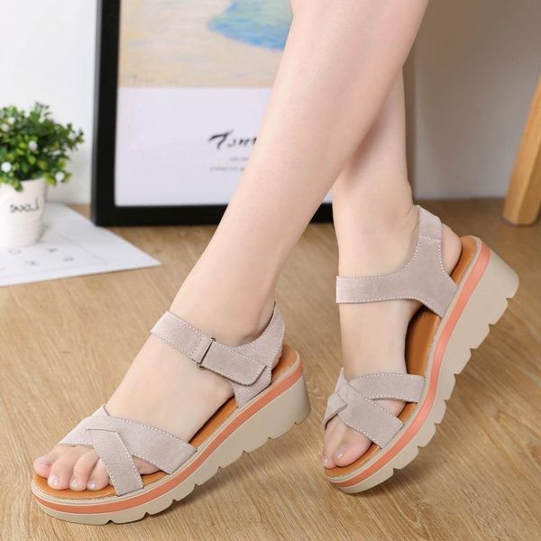 leather sandals summer ladies women's shoes fashion wild student 2021 slippers footwear, Black
leather sandals summer ladies women's shoes fashion wild student 2021 slippers footwear, Black