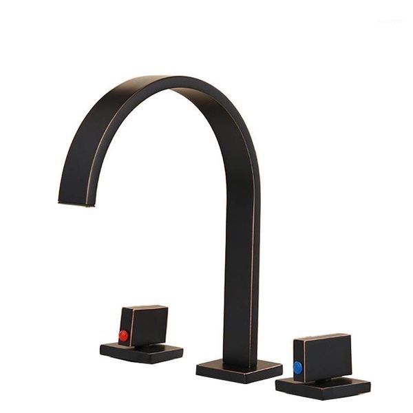 bathroom sink faucets basin brass polished black deck mounted square 3 hole double handle and cold water tap l0941
bathroom sink faucets basin brass polished black deck mounted square 3 hole double handle and cold water tap l0941